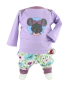 Preview: Babyset "kleine Maus im Blumenmeer" Gr.62