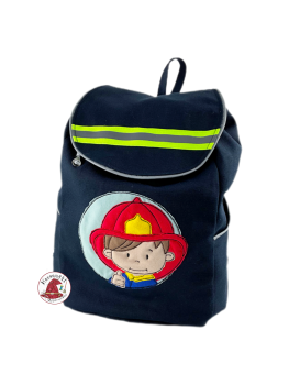 Kindergarten Rucksack „Feuerwehrjunge“
