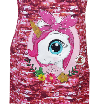 Kleid "Einhorn" Gr.122